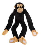 Wild Republic Hanging Chimpanzee 17" (Black)