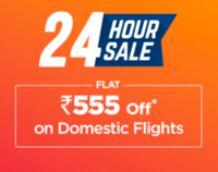 Flat 555 Off On Domestic Flights
