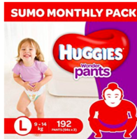 Pampers & Huggies Diapers minimum 35% off + upto 15% off with coupon.