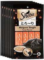 [MRP Error] - Sheba Melty Premium Cat Snack, Tuna, 6 Packs (6 x 48g) @119 rs (for prime extra 10% off)