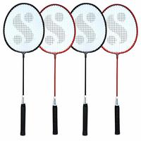 Silver's SIL-SM-COMBO-7 Aluminum Badminton Racquet, Pack of 4
