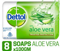 (Subscribe) Dettol Soap 100g (Pack of 8) +More dettol products
