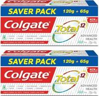 Colgate Total Advance Health Toothpaste - 185 g (Pack of 2)@175