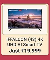 upcoming BBD || iFFALCON by TCL AI Powered K31 108cm (43 inch) Ultra HD (4K) LED Smart Android TV  with HDR 10