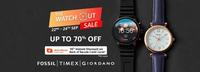 Amazon Watch Out Sale Upto 70% off On Branded Watches 