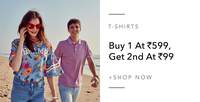 Myntra Get Tshirst At Rs.99