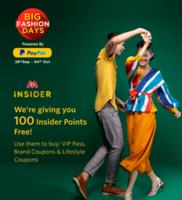 Get free 100 Myntra Insider points + Play games and Earn upto 500