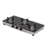 3 Burner Manual Cooktop with Brass Burner @ Rs 1759 | FREE Shipping