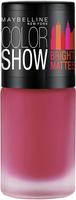 Maybelline New York Colour Show Bright Matte Nail Paint, Peppy Pink, 6ml