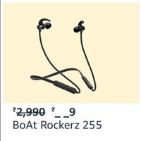 boAt Rockerz 255 Sports Bluetooth Wireless Earphone @Rs.899/-