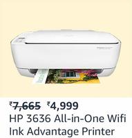UPCOMING Amazon GIF || HP DeskJet 3636 All-in-One Ink Advantage Wireless Colour Printer 