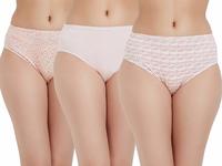 Fruit of the Loom Women's Plain Cotton Hipster (Pack of 3) @ ₹193