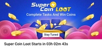 [Live] Complete Simple Task & Earn Supercoins 