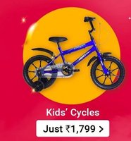 Kids cycles at just 1799