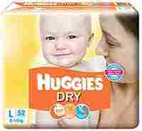 Huggies New Dry Diapers, Large (Pack of 52) rs551coupon 50 rupees 