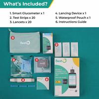 Beato Smartphone Glucometer with 20 strips