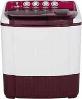 AmazonBasics 7.5 kg Semi-Automatic Top Load Washing machine (Burgundy)
