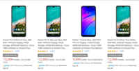 Extra Rs 1000 Cashback Select Mobiles - Xiaomi, Samsung