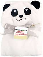 Brandonn Cartoon Single Hooded Baby Blanket