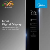 Midea 584 L Frost Free Side by Side Refrigerator