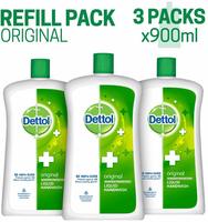 Dettol Original Liquid Soap Jar - 900 ml (Pack of 3) @ 303