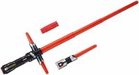 Star Wars: The Last Jedi BladeBuilders Kylo Ren Electronic Lightsaber Roleplay Toy, Lights and Sound FX, Toys for Kids Ages 4 and Up