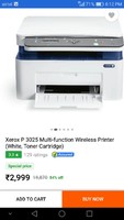 Xerox P 3025 Multi-function Wireless Printer