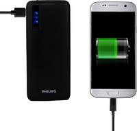 Philips 11000 mAh Power Bank (DLP6006B/DLP6006B97)  (Black, Lithium-ion)