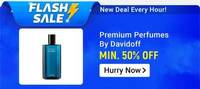 FLASH SALE 4PM-5PM | Min 50% Off on Premium Prefumes by Davidoff