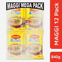 Maggi 2-Minute Noodles Masala, 70g (Pack of 12) at rs 117