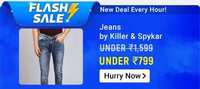 FLASH SALE 10PM-11PM | Jeans by Killer & Spyker under 799