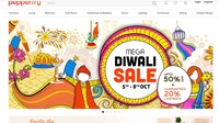 Pepperfry Diwali Sale Flat 50% Off + 20% Guaranteed Cashback