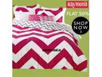 Raymond Bedsheet Min 65% off from Rs.499 @ Amazon