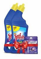 ​​Pantry - Sanifresh Ultrashine Toilet Cleaner 1L (500+500 ml) with Odonil 50g @ ₹99