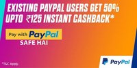 AbhiBus :- Get 50% Instant Cashback upto 125₹ when you pay using PayPal || All Users