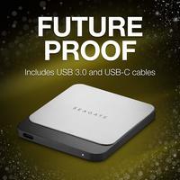 Seagate Fast SSD 1 TB External Solid State Drive Portable 