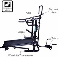 Fitkit FK96 Manual 4-in-1 Treadmill with Free Installation Now  @ 11990 Rs