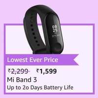 Mi Band 3 | 12-17 Oct