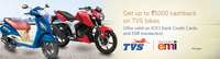 Get up to Rs.5000 cashback on TVS 2 wheelers || Use ICICI Bank Credit Card at TVS dealership stores to avail cashback benefit