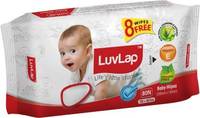 LuvLap Paraben Free Baby Wet Wipes with Aloe Vera –   (80 Pieces)