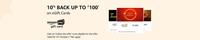 Amazon Email Gift Voucher 10% Cashback Upto Rs. 100.