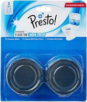 Pantry : Amazon Brand - Presto! Hygienic Flush Tabs, Aqua Fresh - 50 g (Pack of 2)