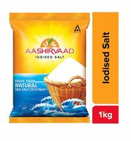Pantry : Aashirvaad Salt - Iodised, 1kg Bag