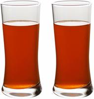  Iveo Chill Beer Glass Set, 425 ml, Set of 2, Clear 