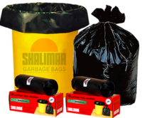 [Pantry] Shalimar Garbage Bags (Medium) Size 48 cm x 56 cm (10 Bags) (Black Colour)