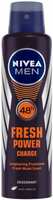 Nivea Men Fresh Power Charge Deodorant Spray - For Men  (300 ml, Pack of 2)