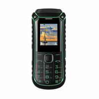 64% Off :  IKALL K34 1.77 Inch 3000 mAh Powerbank Phone with Big Torch (Black and Green) 