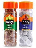Kery Amla Candy & Imli Ladoo Mouthfreshener, 2 Bottles, 290g [Ram Ladoo Mukhwas]