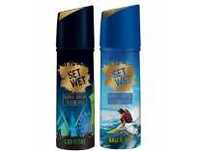 Set Wet Global Edition Bali Bliss with Las Vegas Live Perfume Spray, 120ml (Pack of 2) 