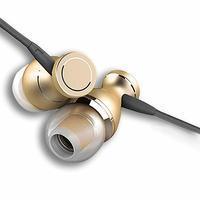 PTron Magg Headphone Magnetic Earphone with Noise Cancellation in-Ear Wired Headset with Mic